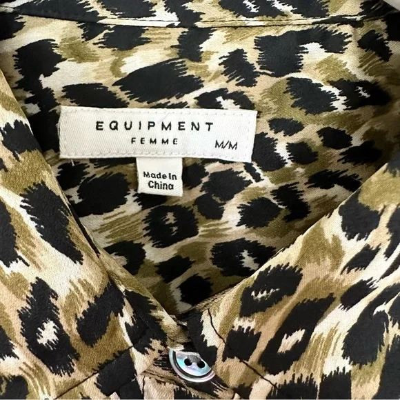 Equipment Brett Shirt - Gris Sables Multi - Picture 6 of 13